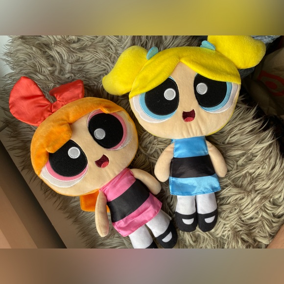 (2) Vintage Powerpuff Girl Stuffies - Picture 1 of 7